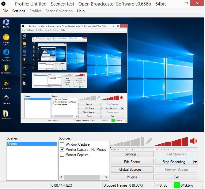 OBS Screenshot