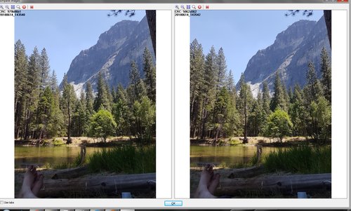 Screenshot of side-by-side image comparison