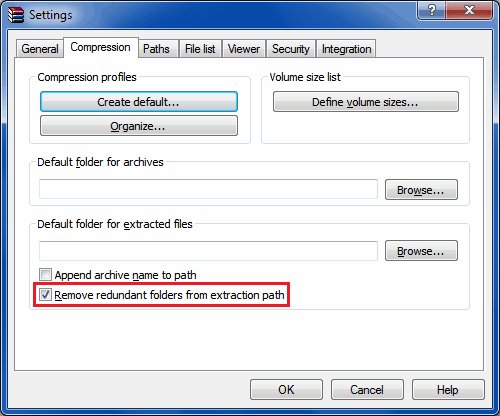 screenshot of above-described WinRAR configuration